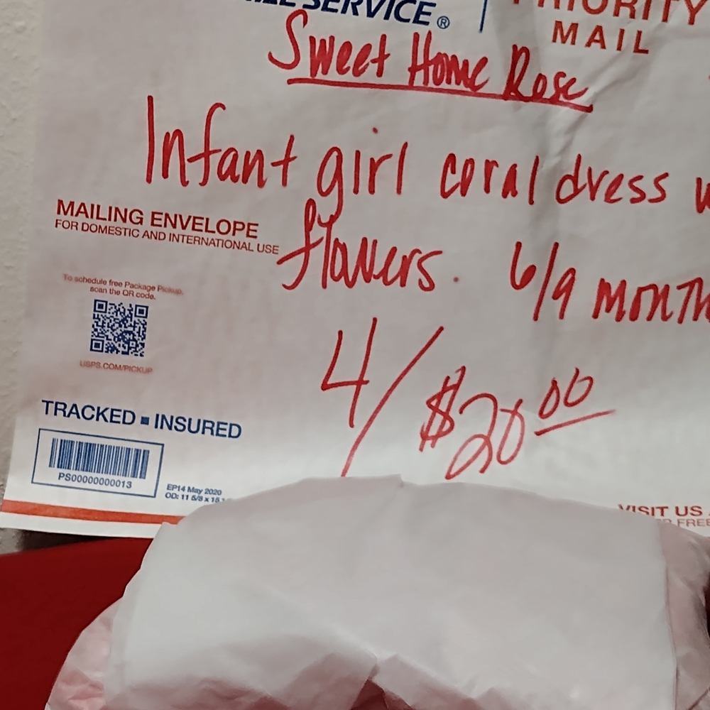 4/$20 Infant girls dress.      4/$20